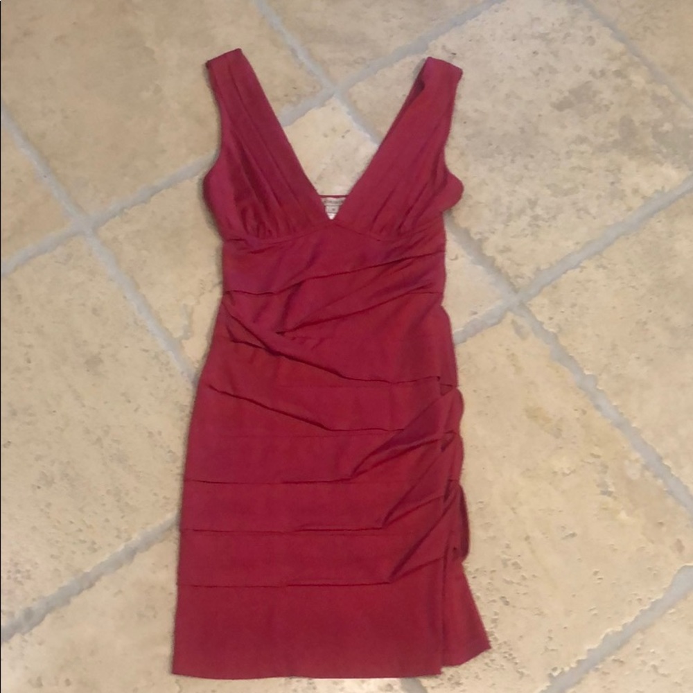 Sexy Hot Pink Evening Dress Size Small